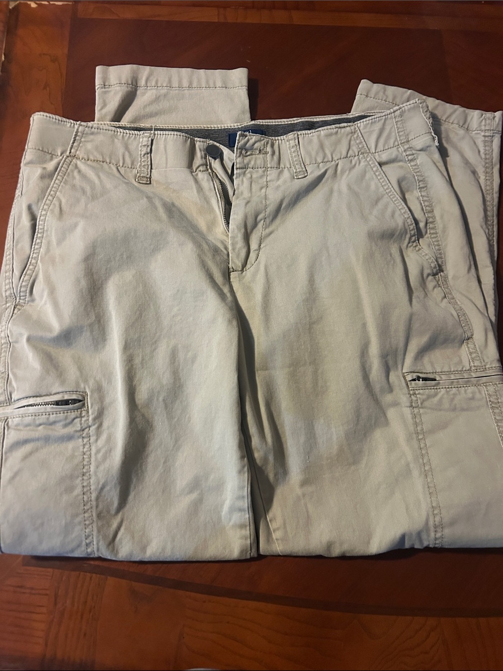 George Men's Cargo Pants in Light Khaki